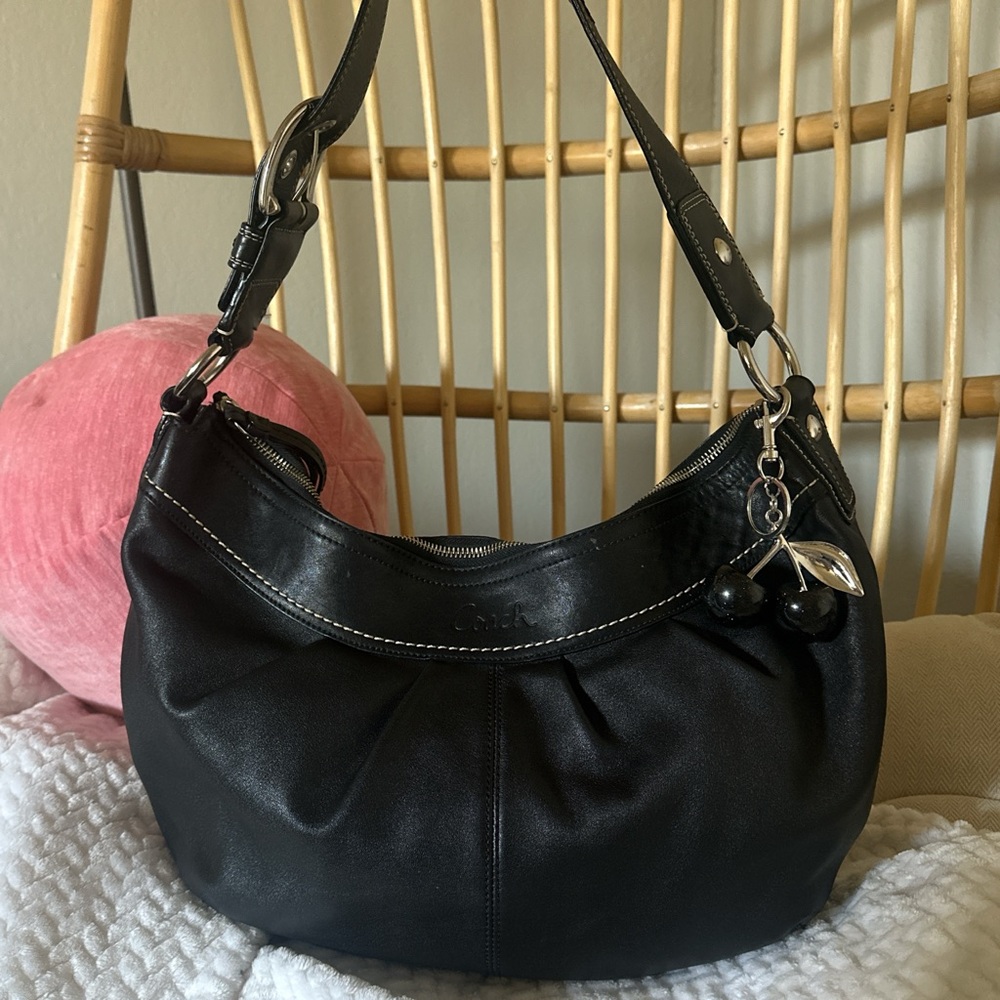 Vintage Hobo Coach Shoulder Bag